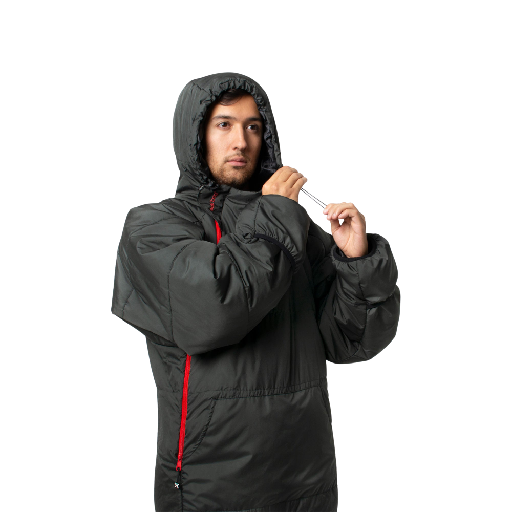 Selk'bag | Lite 6G Grey Fiery Wearable Sleeping Bag