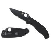 Spyderco | Tenacious G-10 - Black - Serrated