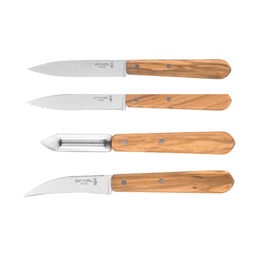 Opinel | Les Essentiels Kitchen Utility 4PC Set