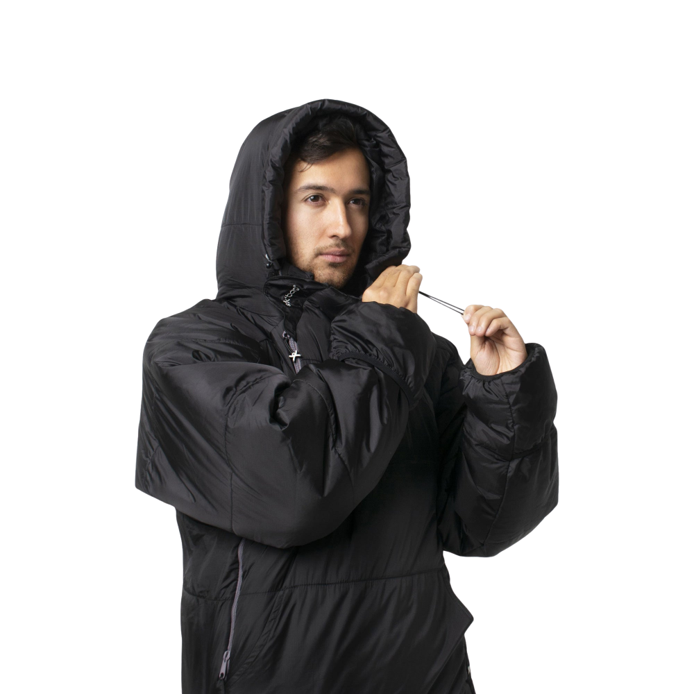 Selk'bag | Original 6G Black Shark Wearable Sleeping Bag