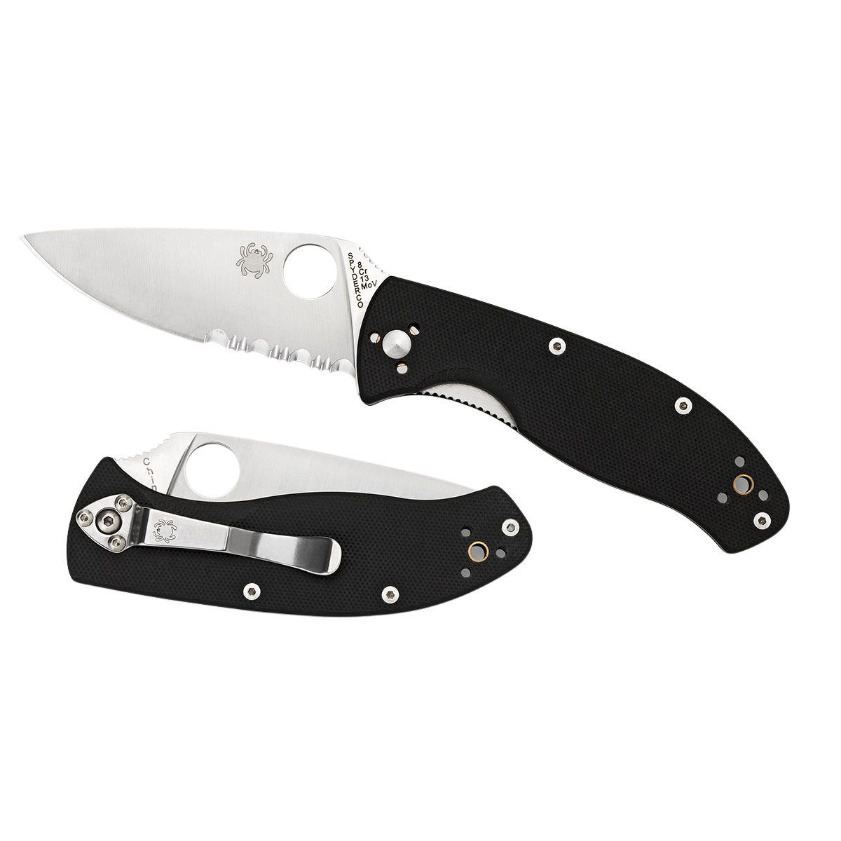 Spyderco | Tenacious G-10 - Stainless - Serrated