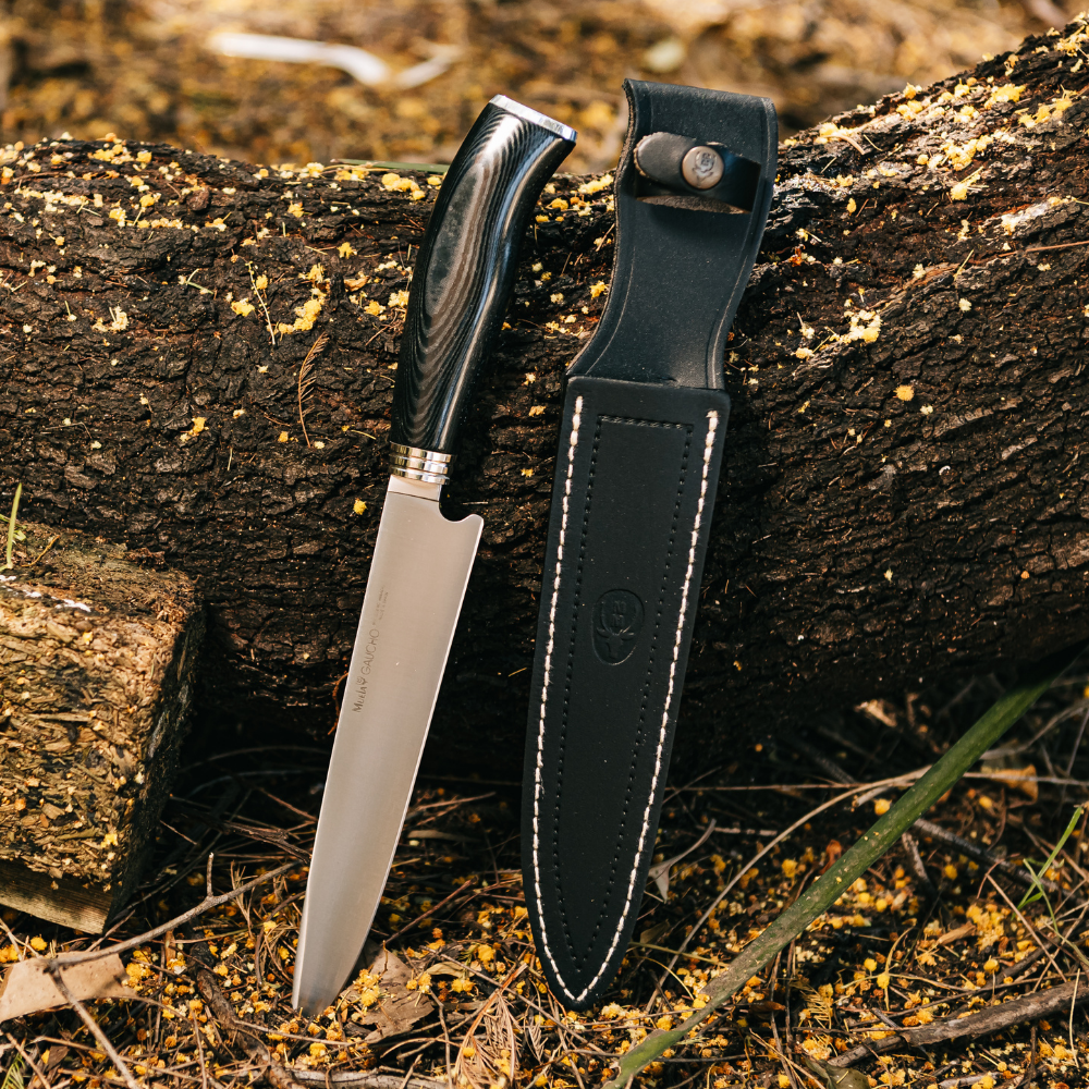 Muela | GAUCHO-20M - Black Handle Knife