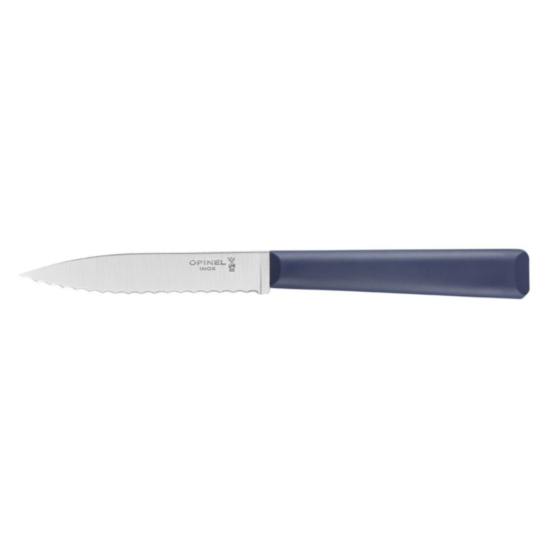 Opinel | N°313 Les Essentiels + Serrated Paring Knife Blue