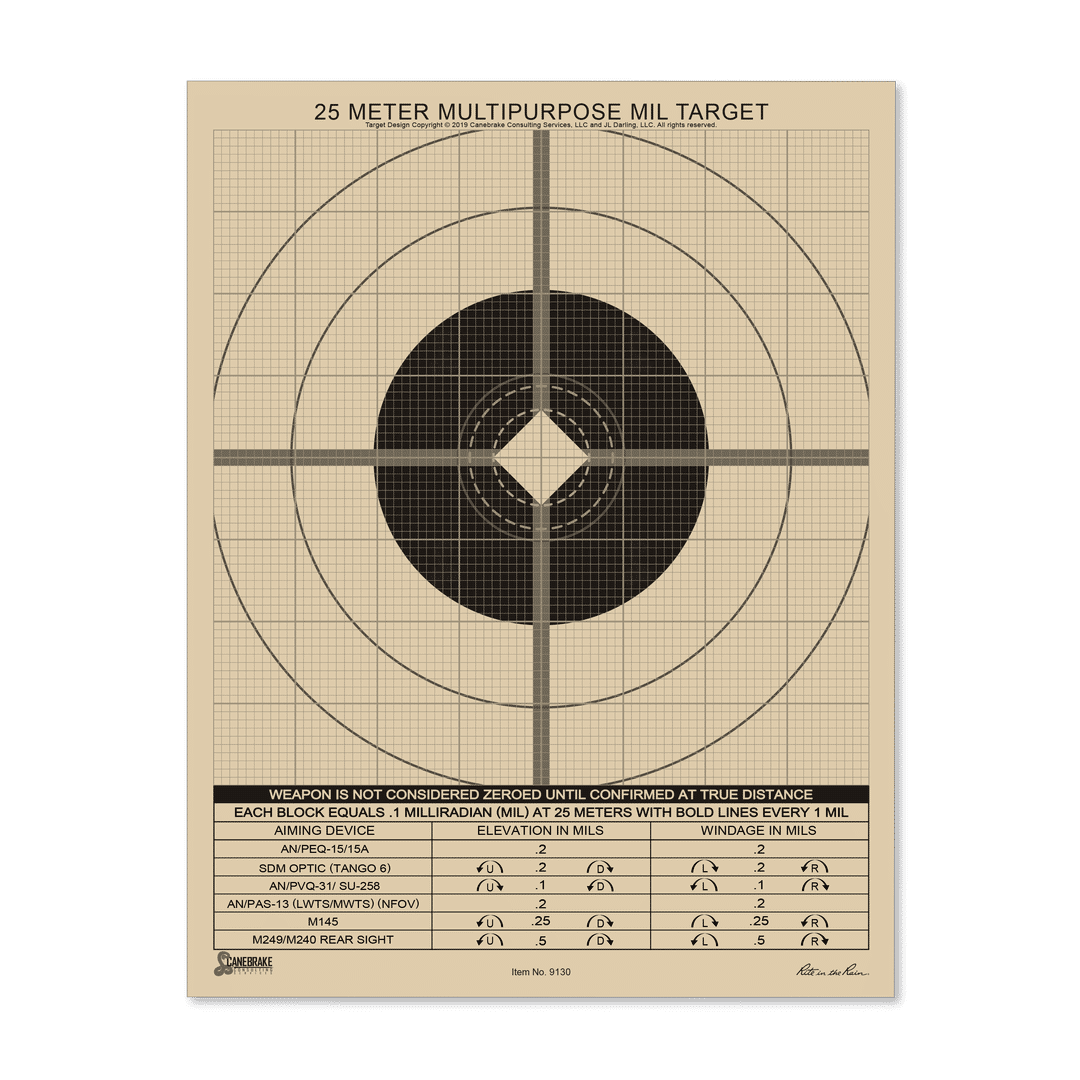 Rite in the Rain | All Weather Target Sheets
