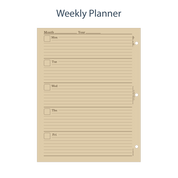 Rite in the Rain | Maxi Planner Refill