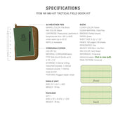 Rite in the Rain | Tactical Field Book Kit 4.25" x 7.25"