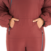 Selk'bag | Original Recycled Burgundy Earth Sleeping Bag