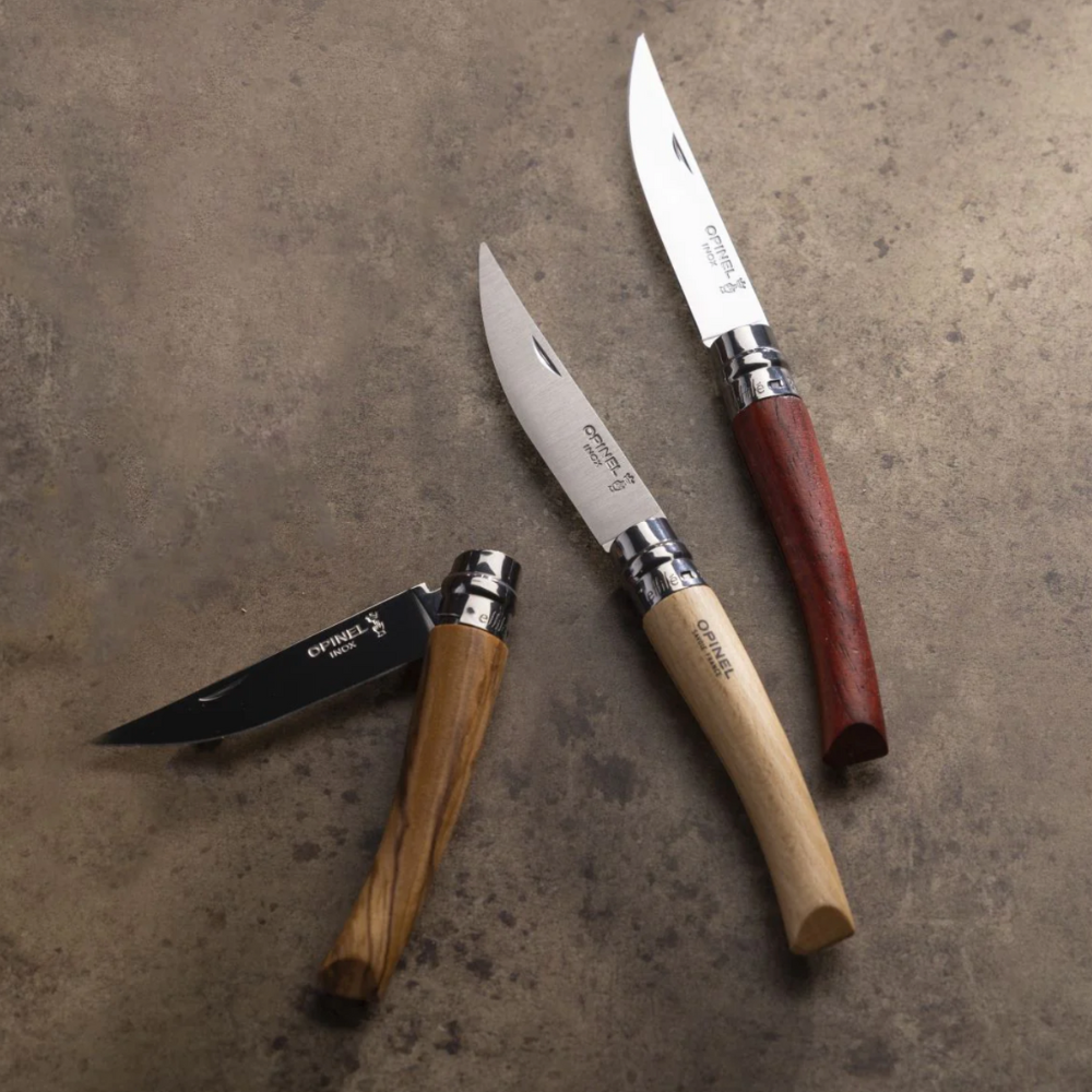 No.08 Effilé Stainless Steel Slim Folding Knives