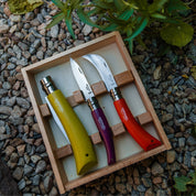 Opinel | Stainless & Carbon Steel Garden Knife Trio