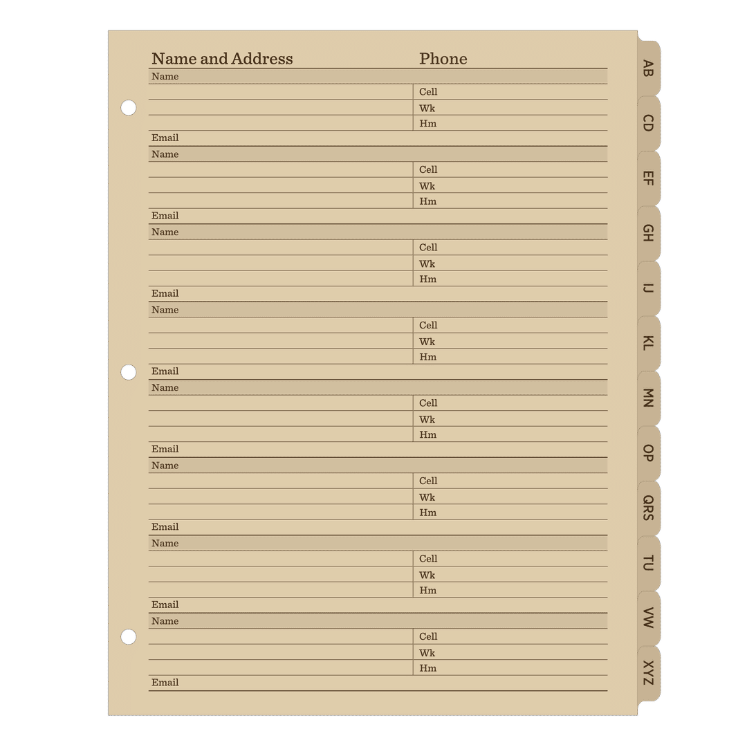 Rite in the Rain | Maxi Planner Refill