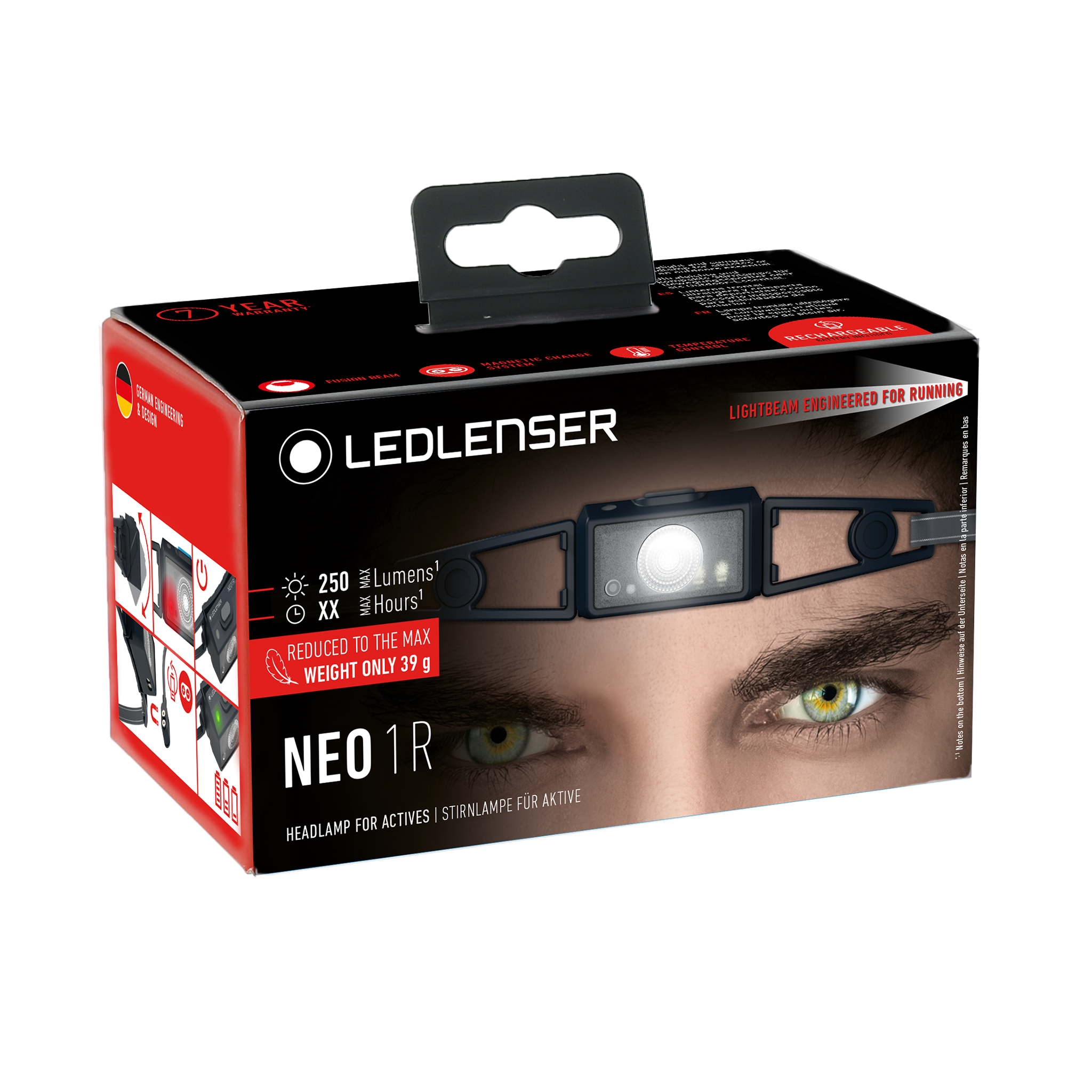 Ledlenser NEO1R Running Headlamp