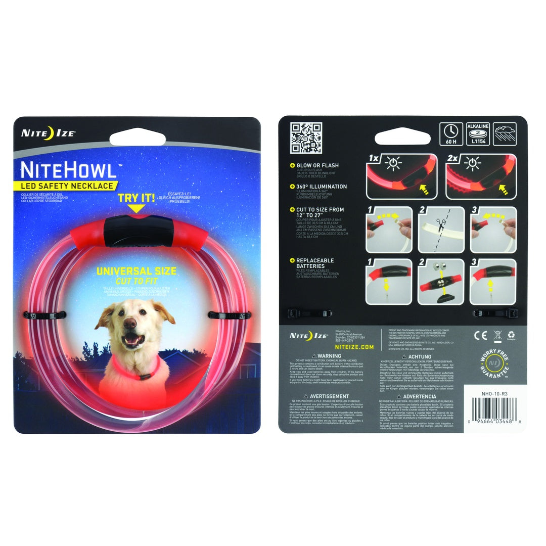 Nite Ize Pet | NiteHowl LED Safety Necklace