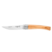No.08 Effilé Stainless Steel Slim Folding Knife - Olive
