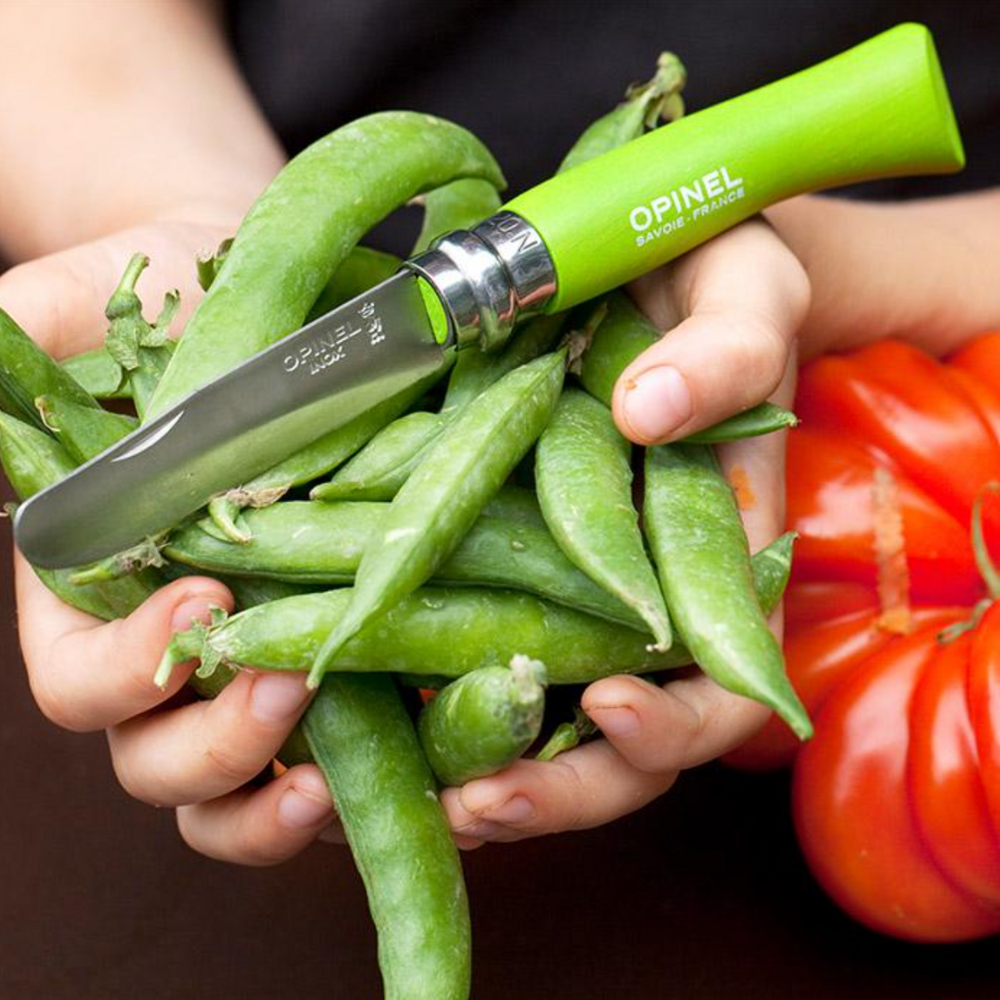 Opinel | N°07 My First Opinel Apple Green Vegetables
