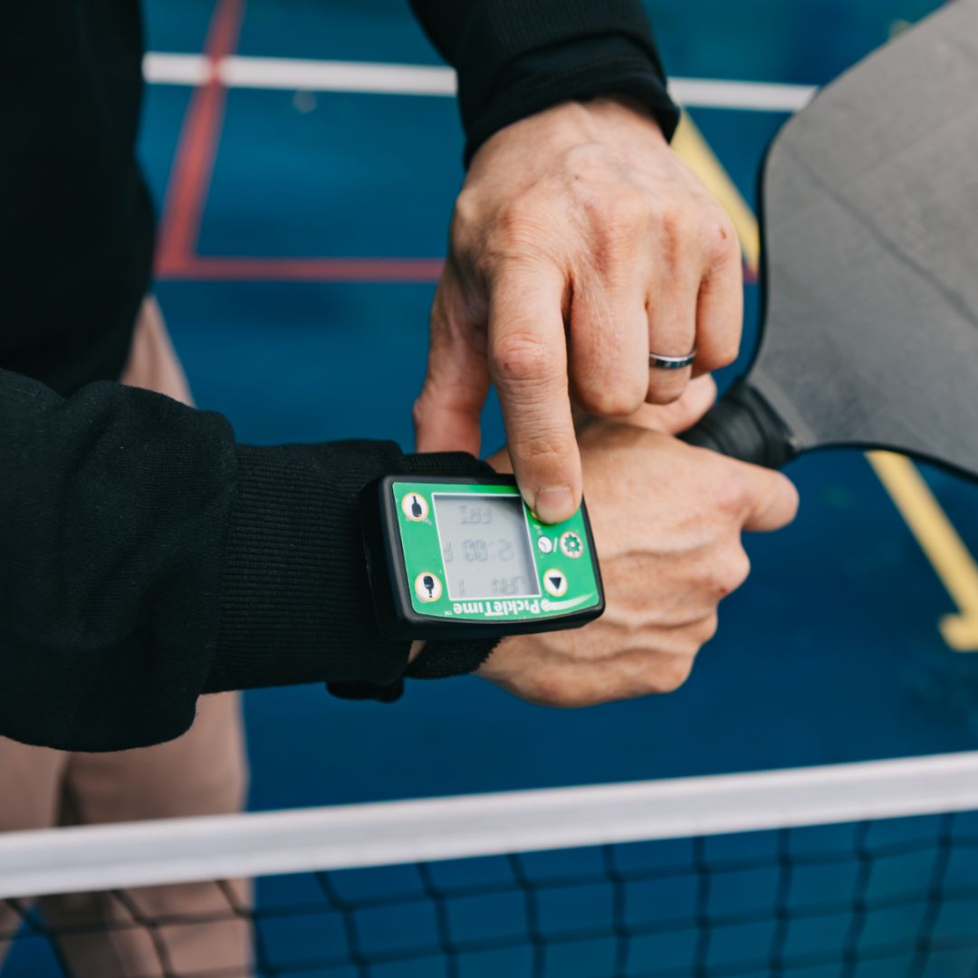 PickleTime | Pickleball Digital Scorekeeper with Wristband