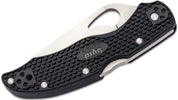 Spyderco | Byrd Harrier 2 Lightweight Knife Black Handle - Combo Blade