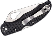 Spyderco | Byrd Harrier 2 Lightweight Knife Black Handle - Combo Blade