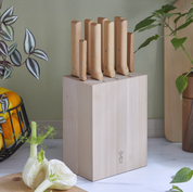 Opinel | 9-Slot Beech Wood Knife Block