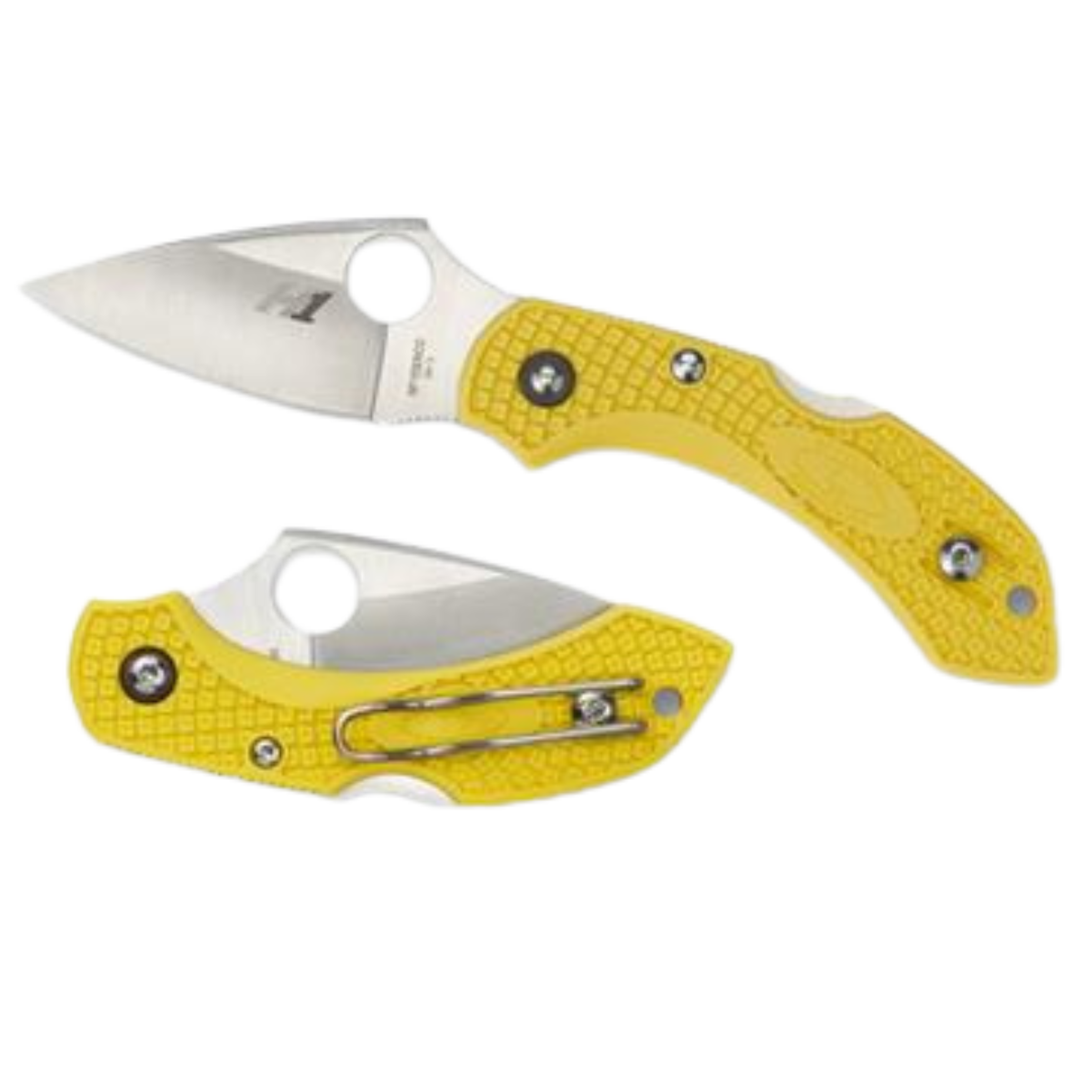 Spyderco Dragonfly 2 Salt Yellow H1 - Plain Blade