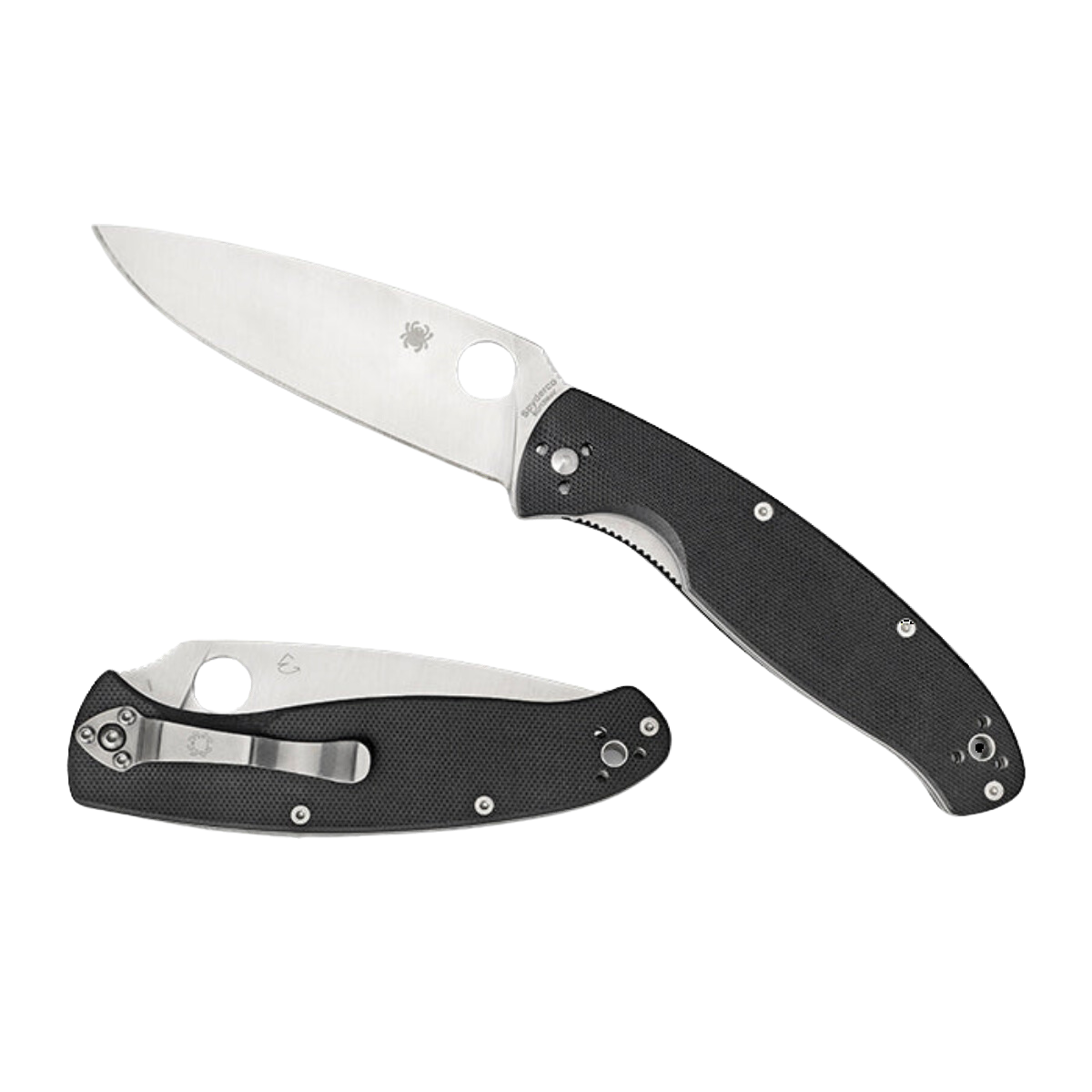 Spyderco | RESILIENCE® G-10 BLACK