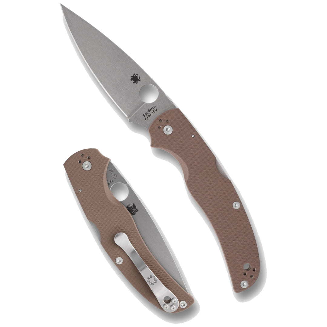 Spyderco | Native Chief™ Brown G-10 CPM® 15V® Sprint Run®