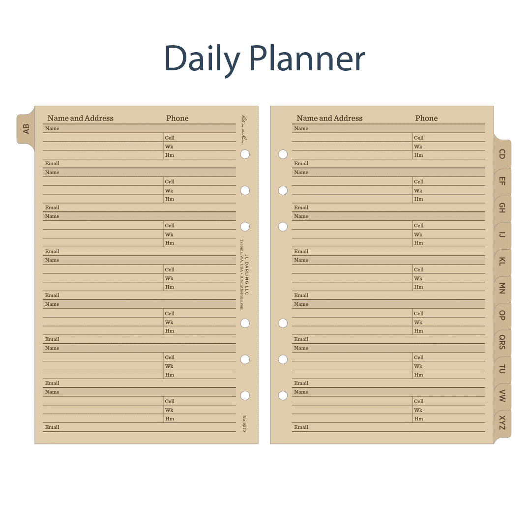 Rite in the Rain | Standard Planner Refill
