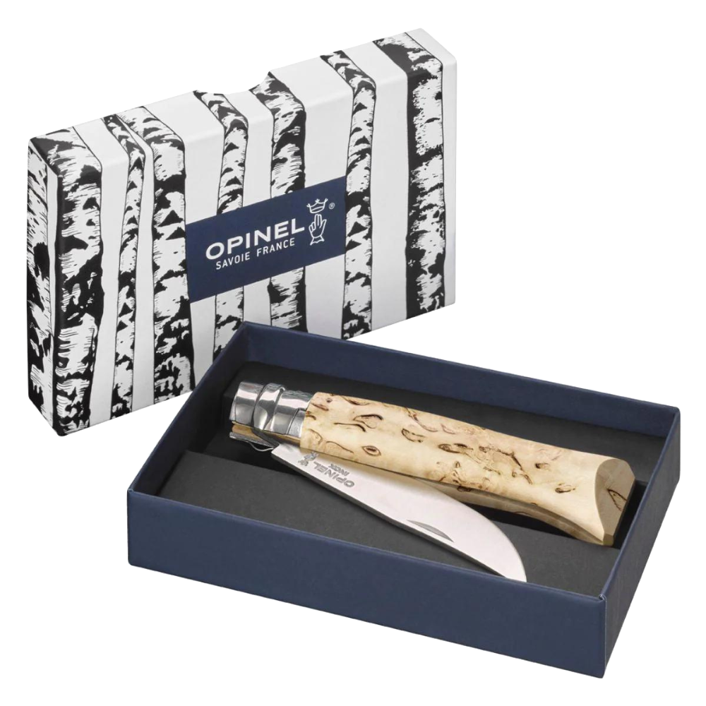 Limited Edition N°08 Curly Birch Folding Knife