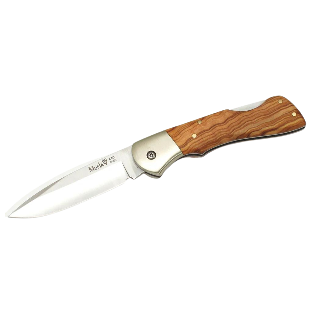 Muela | BX-8.OL Lockback - Olive Handle Knife