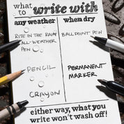 Rite in the Rain | Top Spiral Notebook 3" x 5" (3-pack)