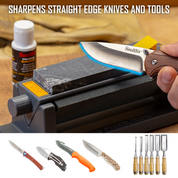 Smith's Abrasives | 6" Three Stone Sharpening System