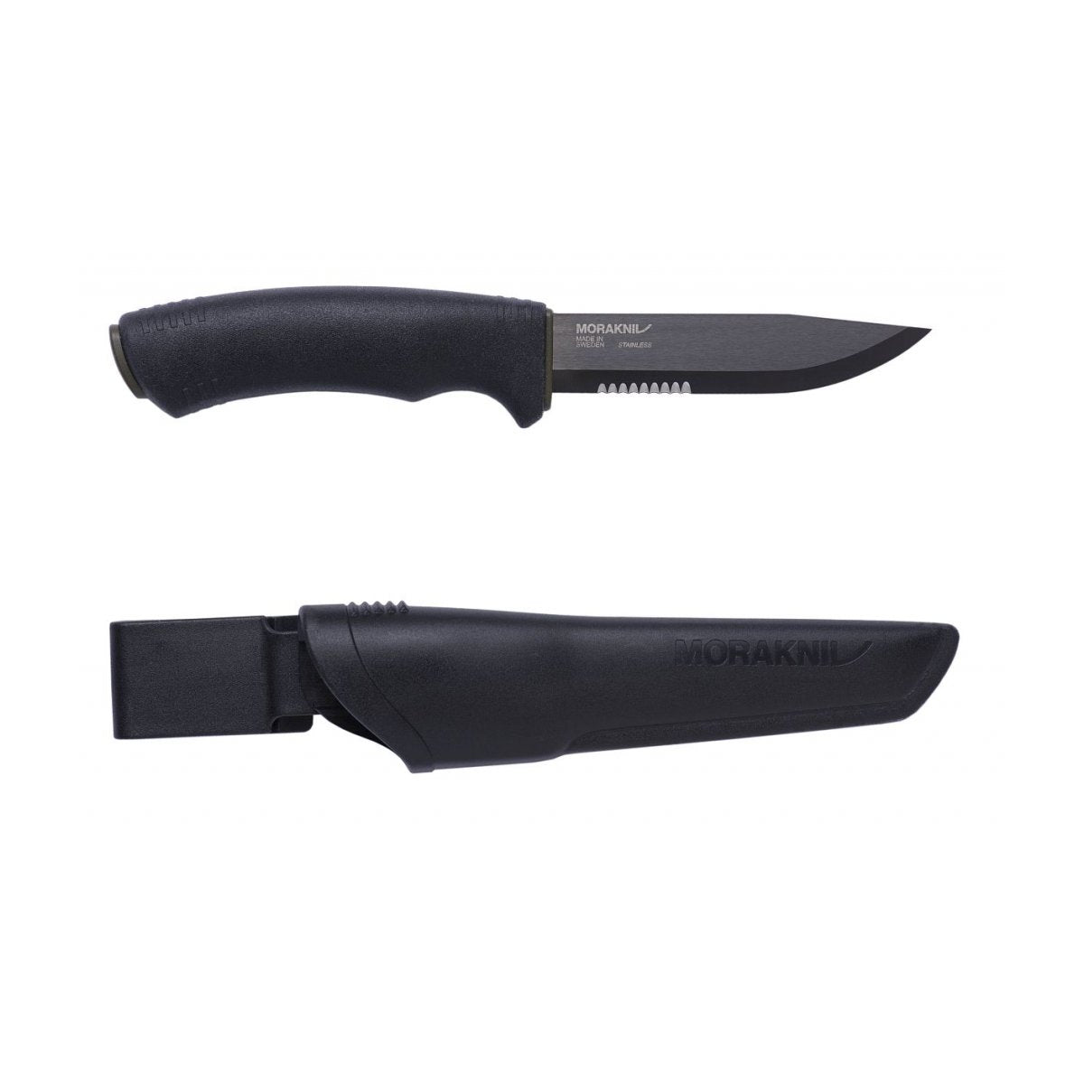 Morakniv | Bushcraft BlackBlade™ - Serrated