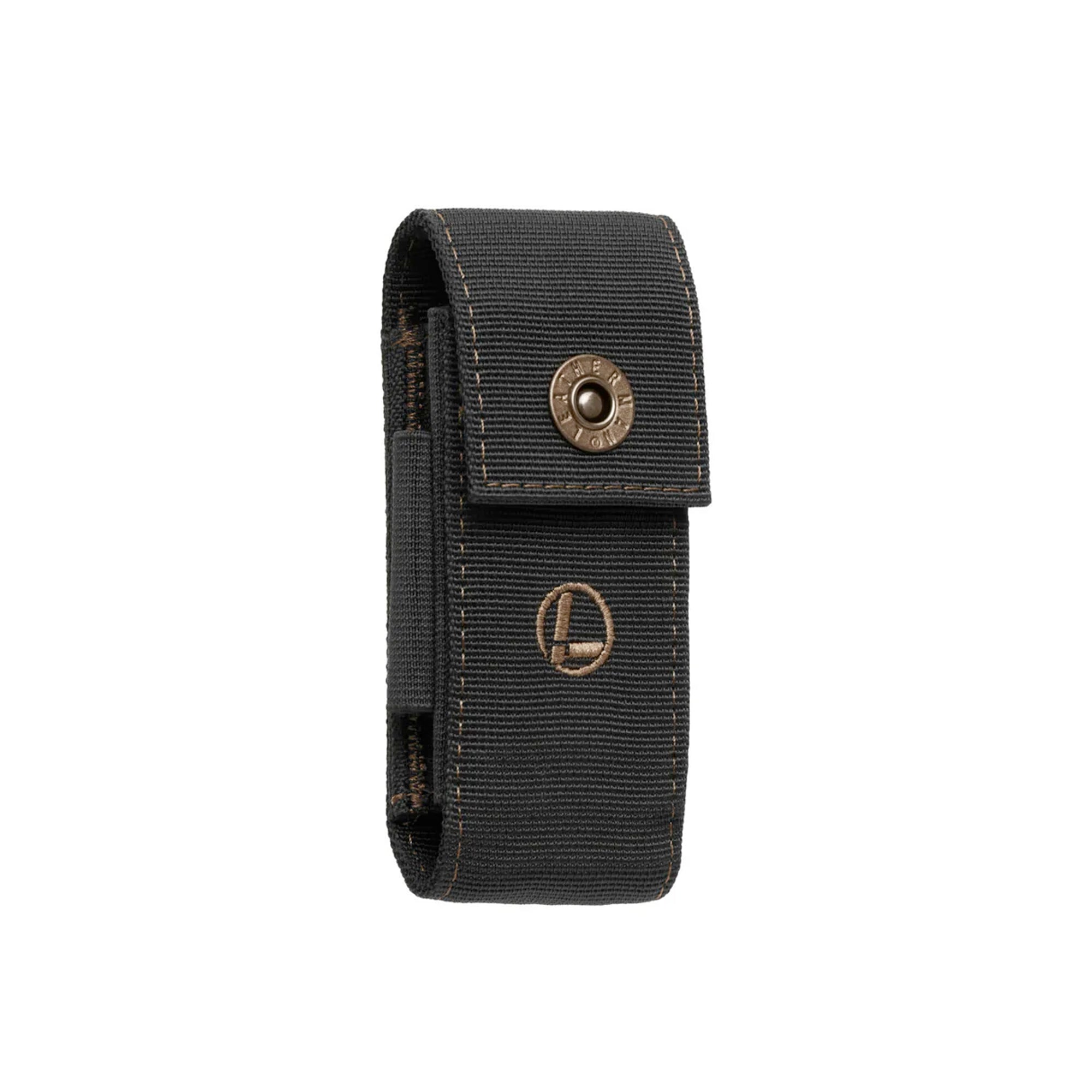 YLS939952LeathermanAccessoryNylonButtonSheathBlack_BronzeLargew_PocketsFront.jpg