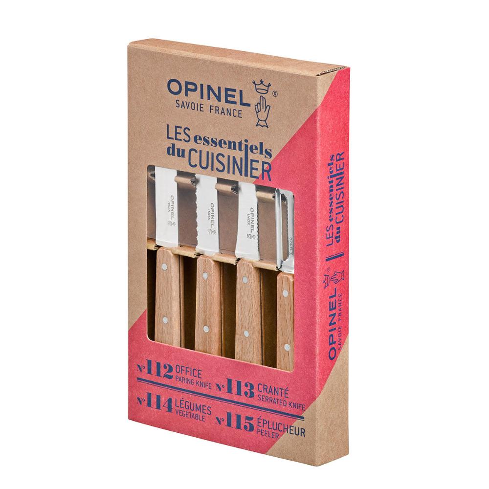 Opinel | Les Essentiels Kitchen Utility 4PC Set