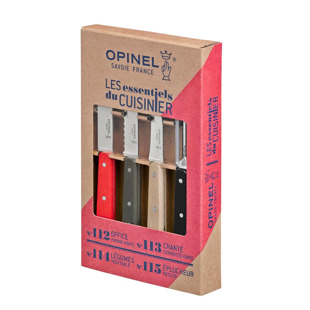 Opinel | Les Essentiels Kitchen Utility 4PC Set