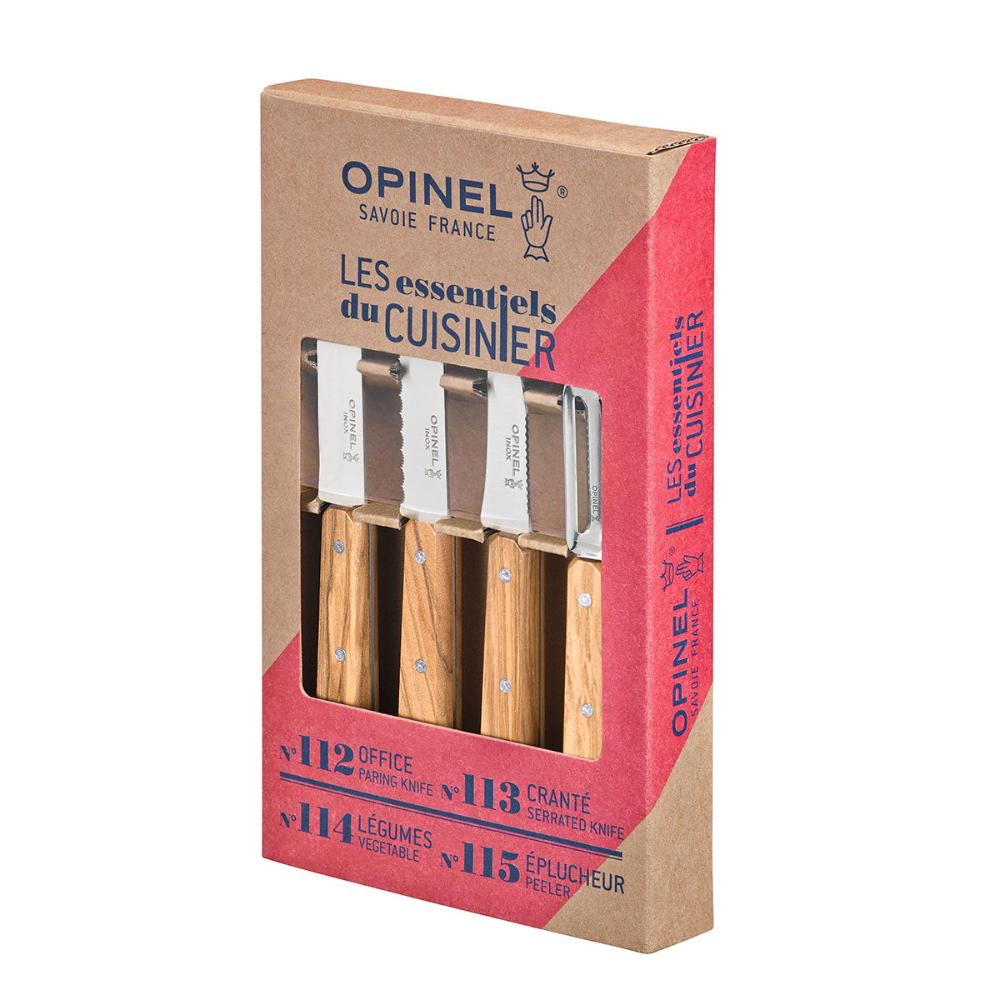 Opinel | Les Essentiels Kitchen Utility 4PC Set