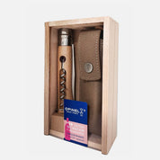 Opinel | N°10 Corkscrew Bottle Opener + Wooden Gift Box with Sheath