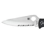 Spyderco | Endura 4 Lightweight Black - Combo Blade