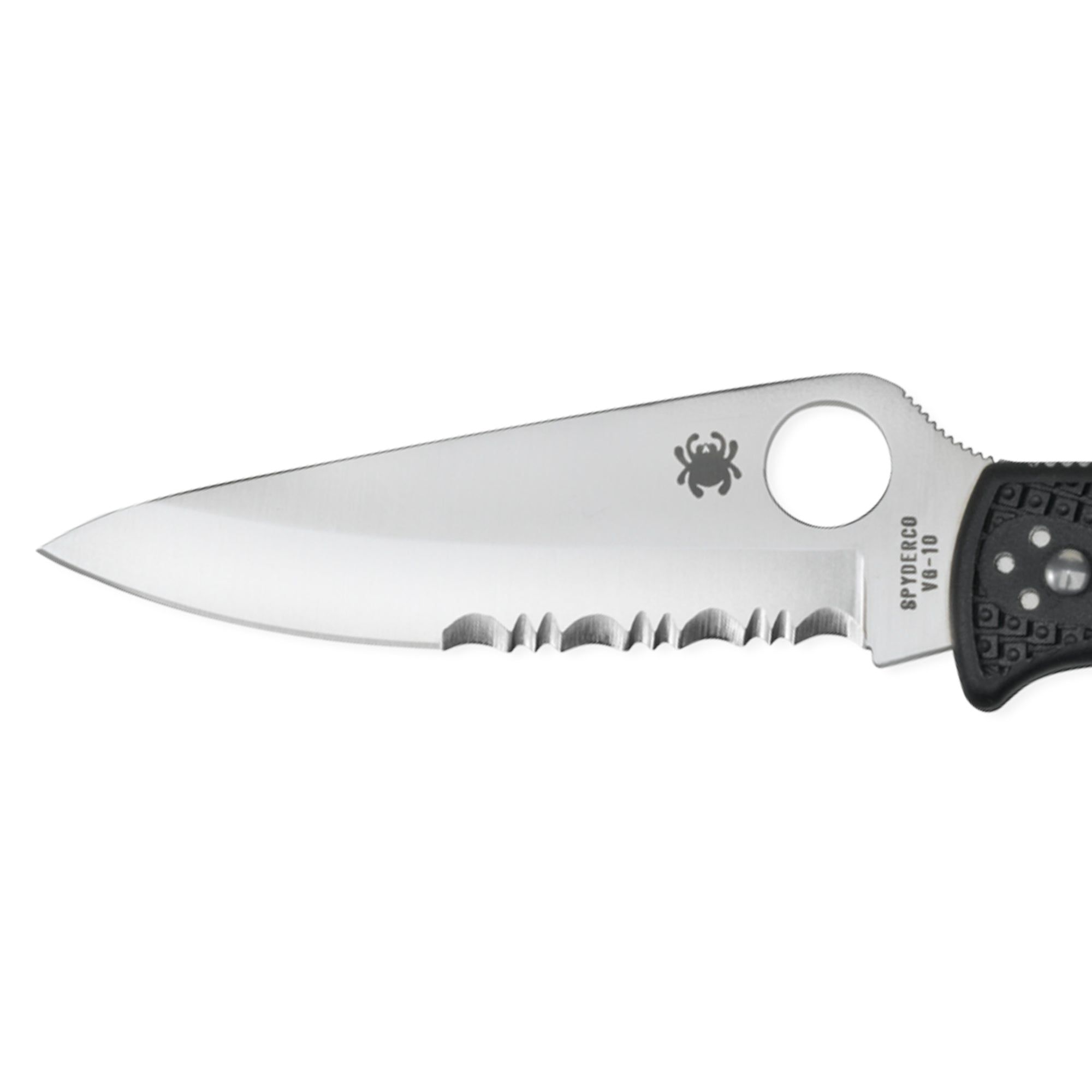 Spyderco | Endura 4 Lightweight Black - Combo Blade