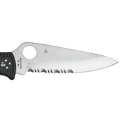 Spyderco | Endura 4 Lightweight Black - Combo Blade