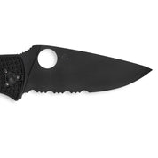 Spyderco | Tenacious Black Handle - Combo Black Blade