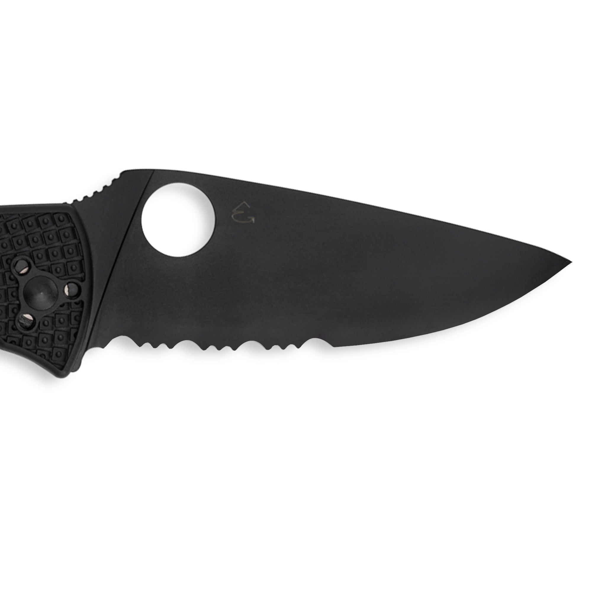 Spyderco | Tenacious Black Handle - Combo Black Blade