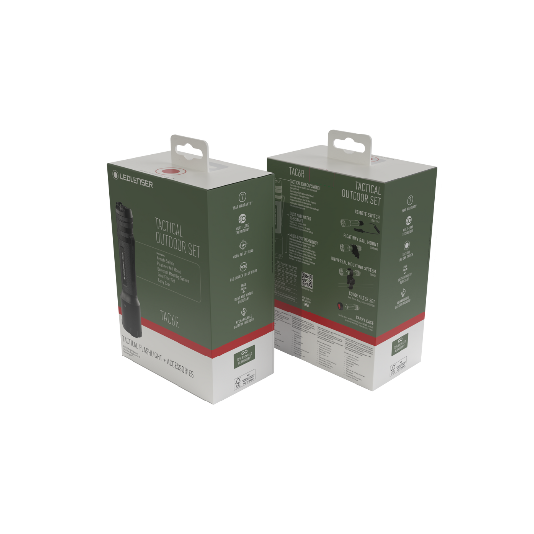 Ledlenser | TAC6R Torch + Outdoor Set