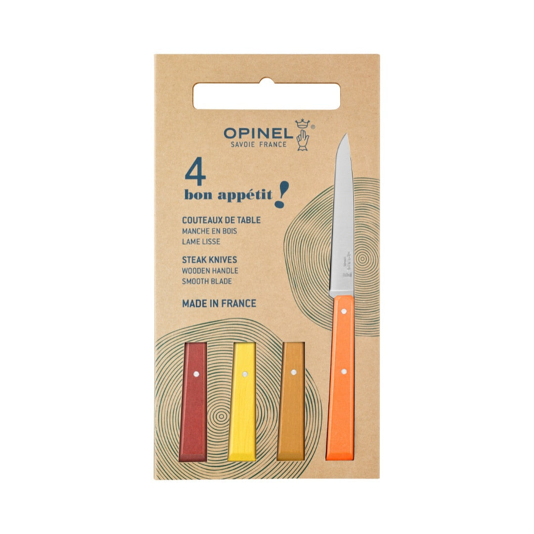 Opinel | Bon Appétit Table Knives N°125 - Set of 4