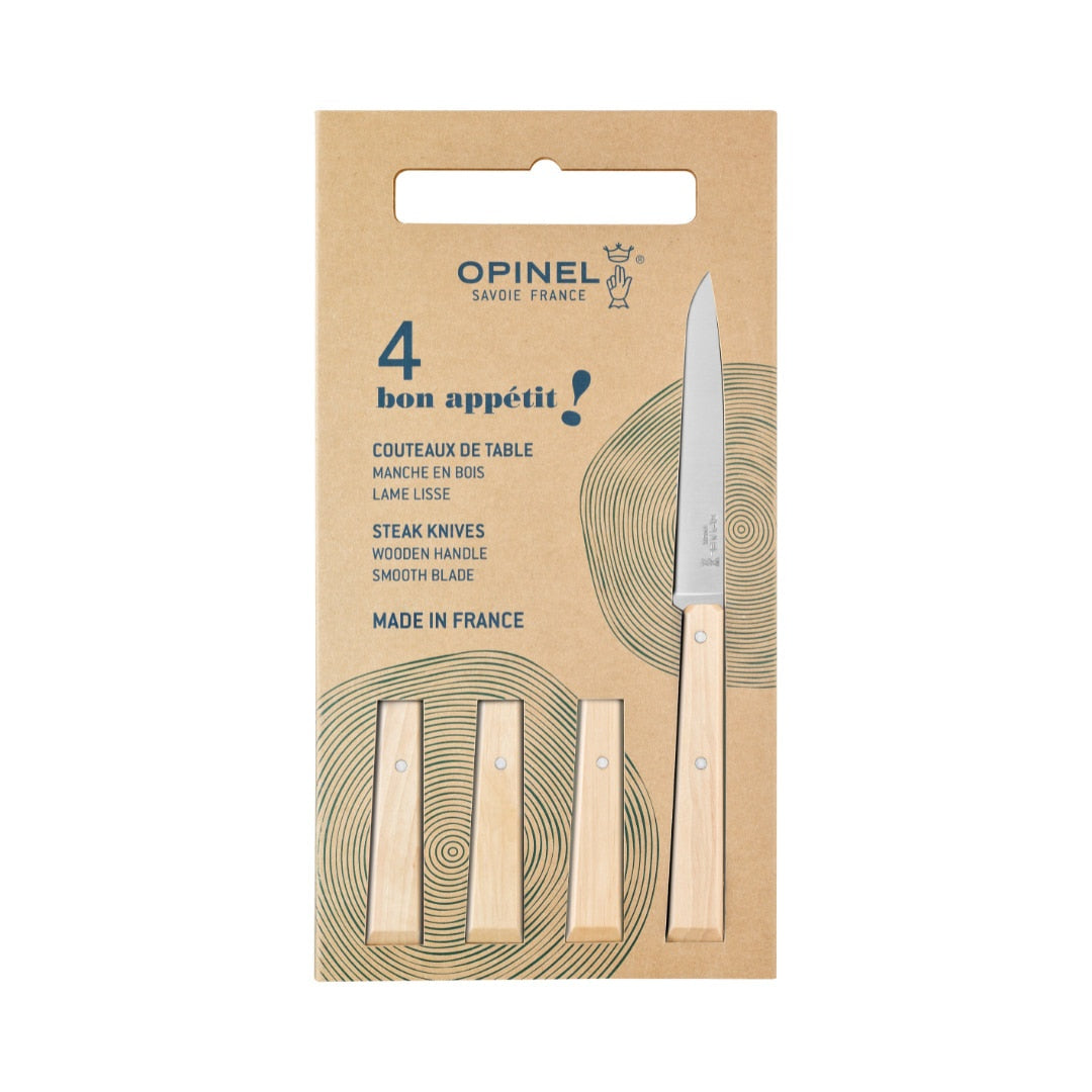Opinel | Bon Appétit Table Knives N°125 - Set of 4
