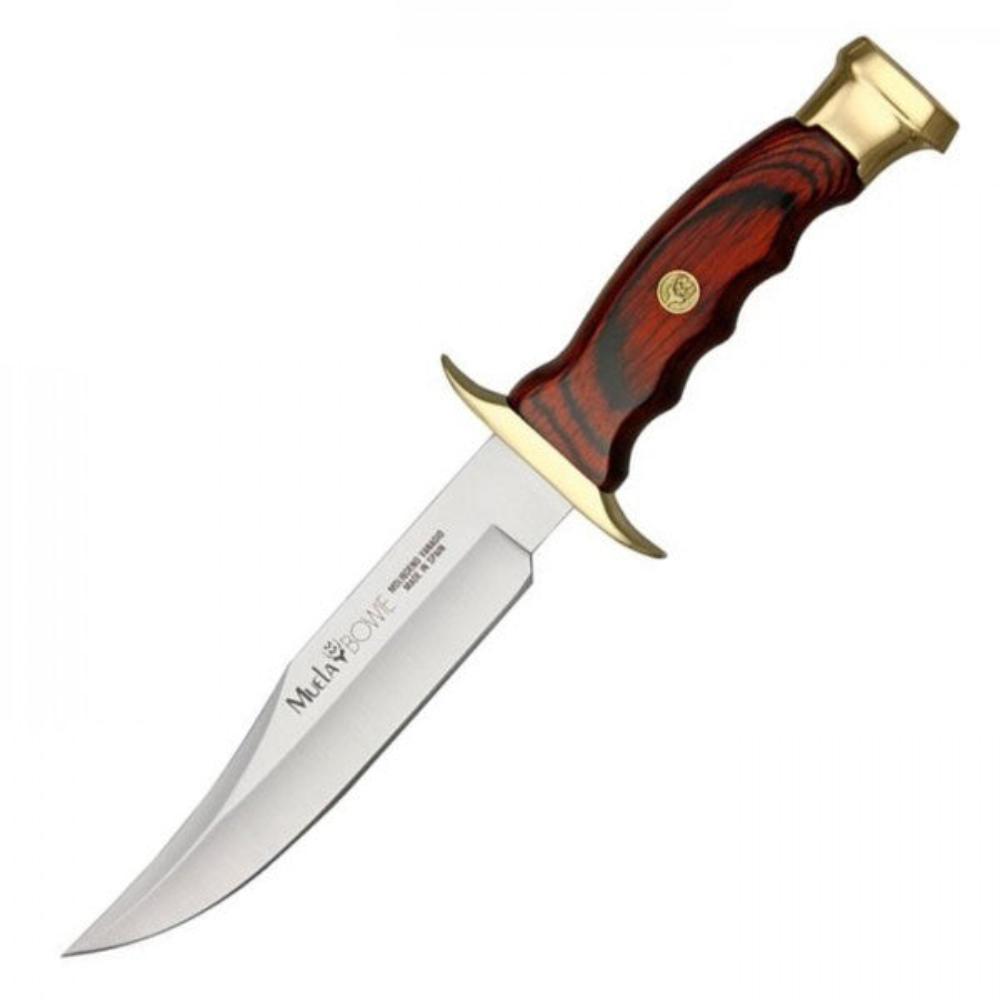 Muela | Bowie 16 - Coral Wood Handle Knife