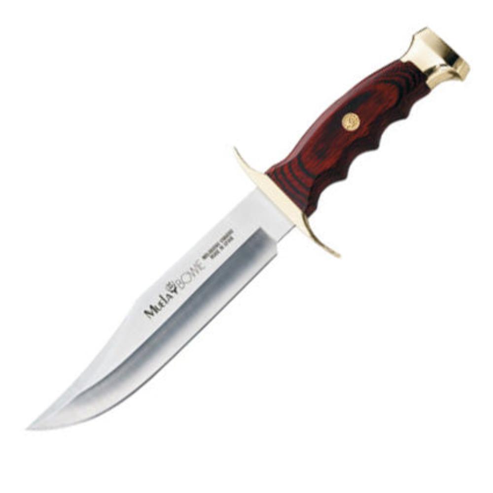 Muela | Bowie 18 - Coral Wood Handle Knife