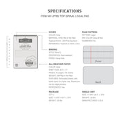 Rite in the Rain | Top Spiral Legal Pad 8.5" x 11" (3 pack)