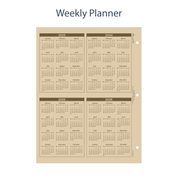 Rite in the Rain | Maxi Planner Refill
