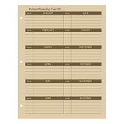 Rite in the Rain | Maxi Planner Refill