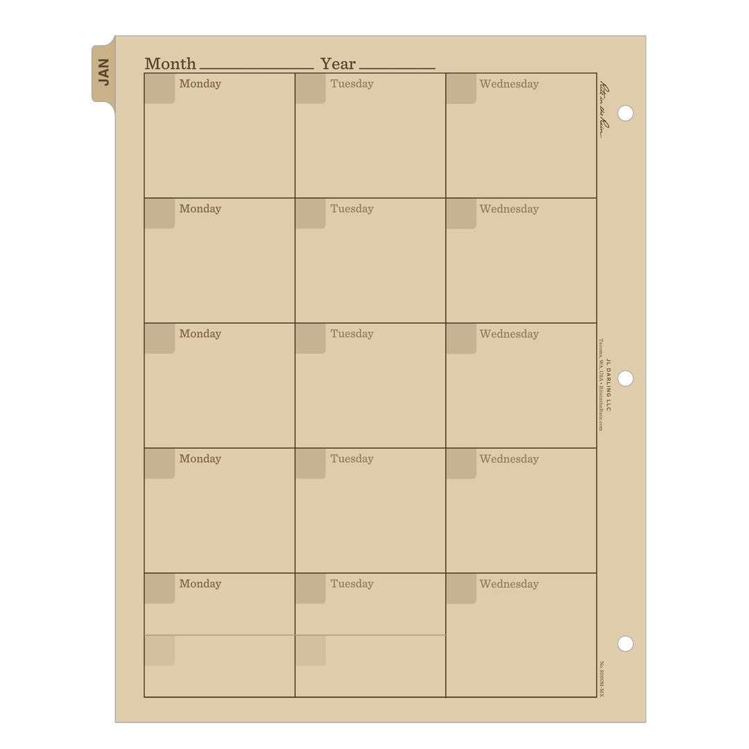 Rite in the Rain | Maxi Planner Refill